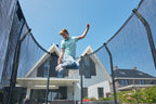 Salta Premium Ground Trampoline met Veiligheidsnet - 366 x 244 cm - Groen