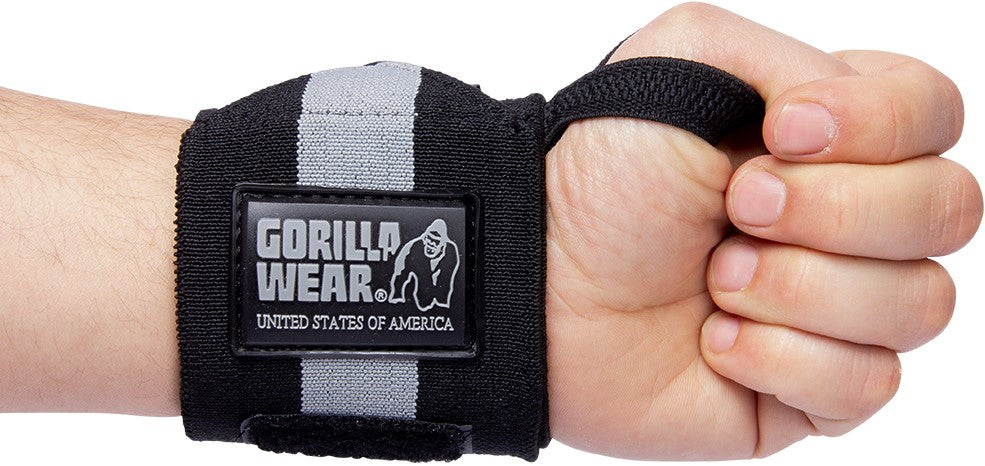 Gorilla Wear Wrist Wraps Ultra - Zwart/Rood