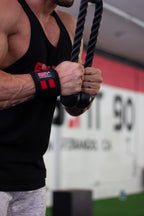 Gorilla Wear Wrist Wraps Ultra - Zwart/Wit