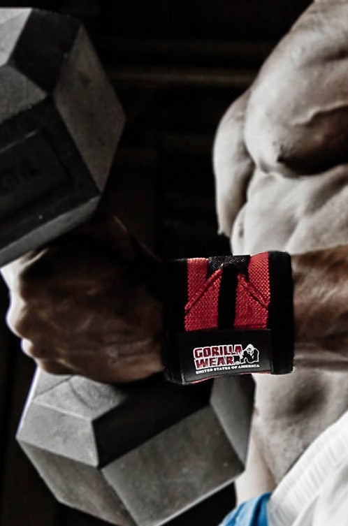 Gorilla Wear Wrist Wraps Pro - Zwart/Wit