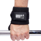 Gorilla Wear Basic Wrist Wraps - Zwart/Grijs