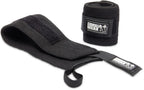 Gorilla Wear Basic Wrist Wraps - Zwart/Grijs