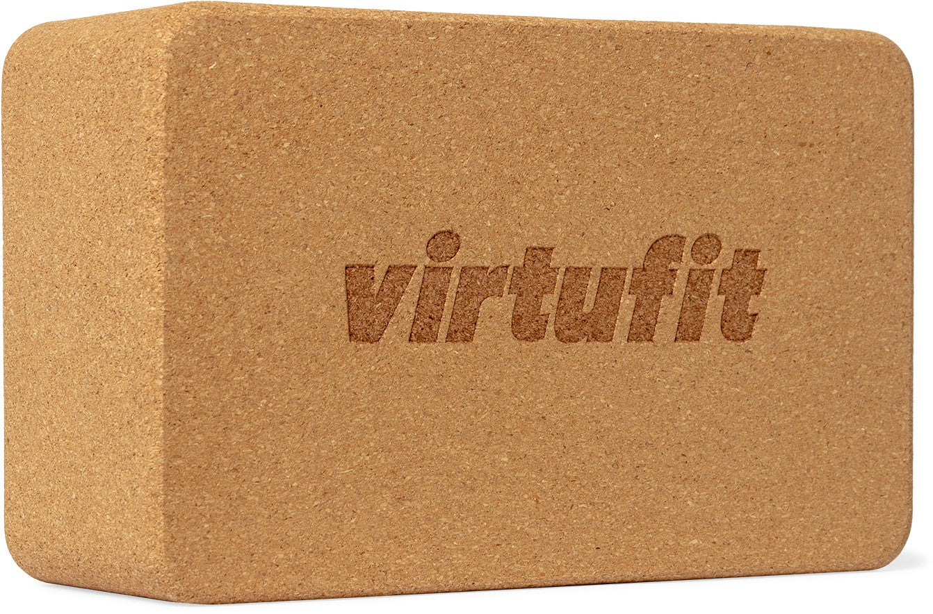 VirtuFit Premium Kurk Yoga Kit - 4-Delig - Ecologisch
