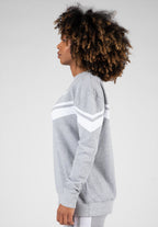 Gorilla Wear Hailey Oversized Sweatshirt - Grijs Gemeleerd