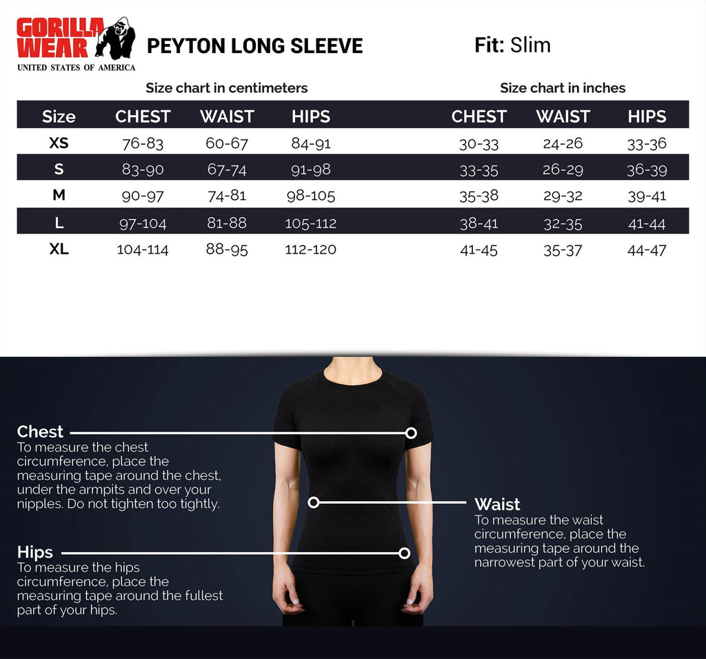 Gorilla Wear Peyton Longsleeve - Grijs