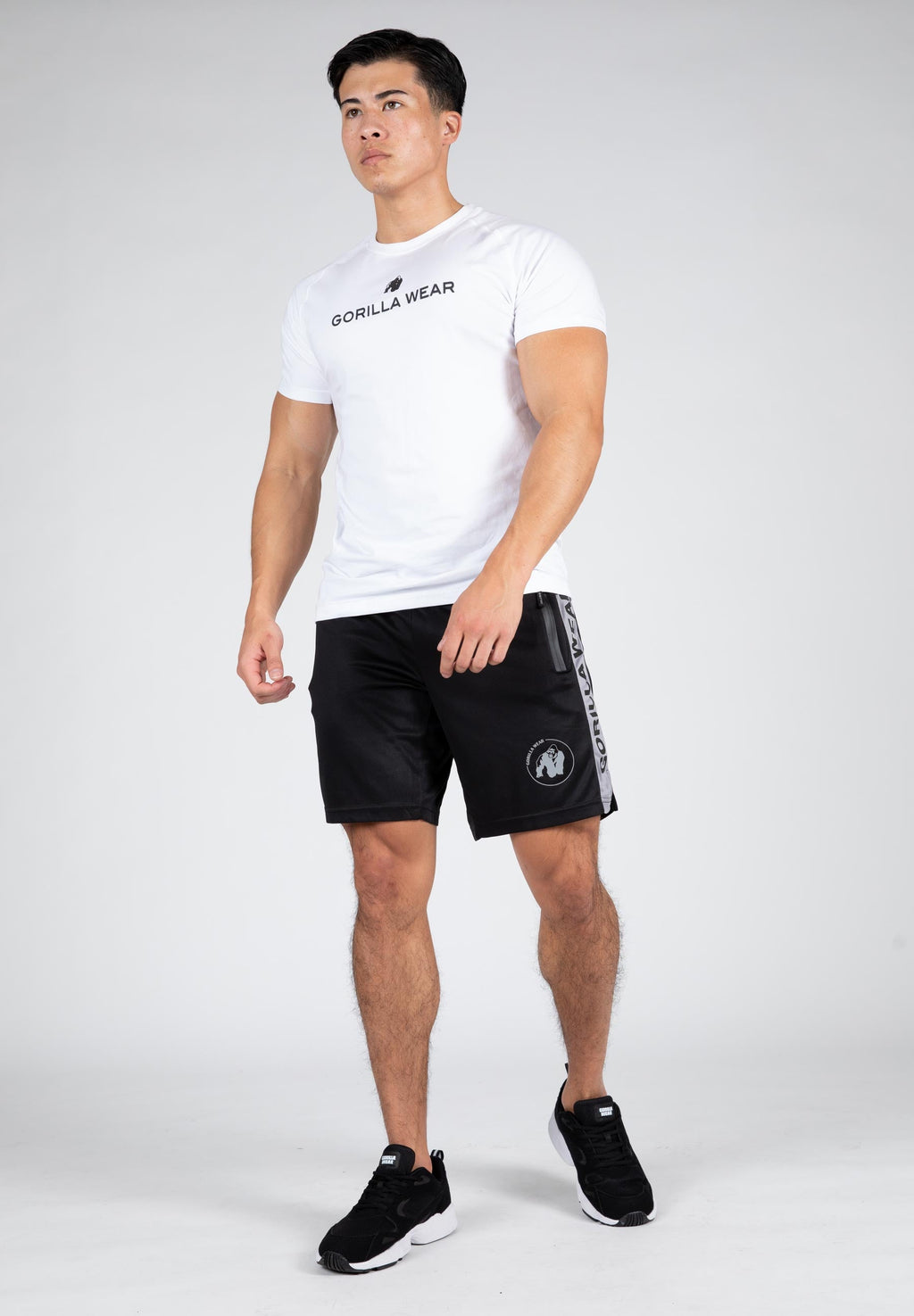 Gorilla Wear Atlanta Shorts - Noir/Gris