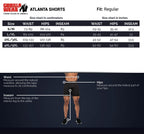 Gorilla Wear Atlanta Shorts - Noir/Gris