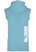 Gorilla Wear Oswego Mouwloos T-shirt met Capuchon - Blauw