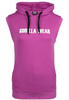 Gorilla Wear Virginia Mouwloos Hoodie - Fuchsia