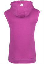 Gorilla Wear Virginia Mouwloos Hoodie - Fuchsia