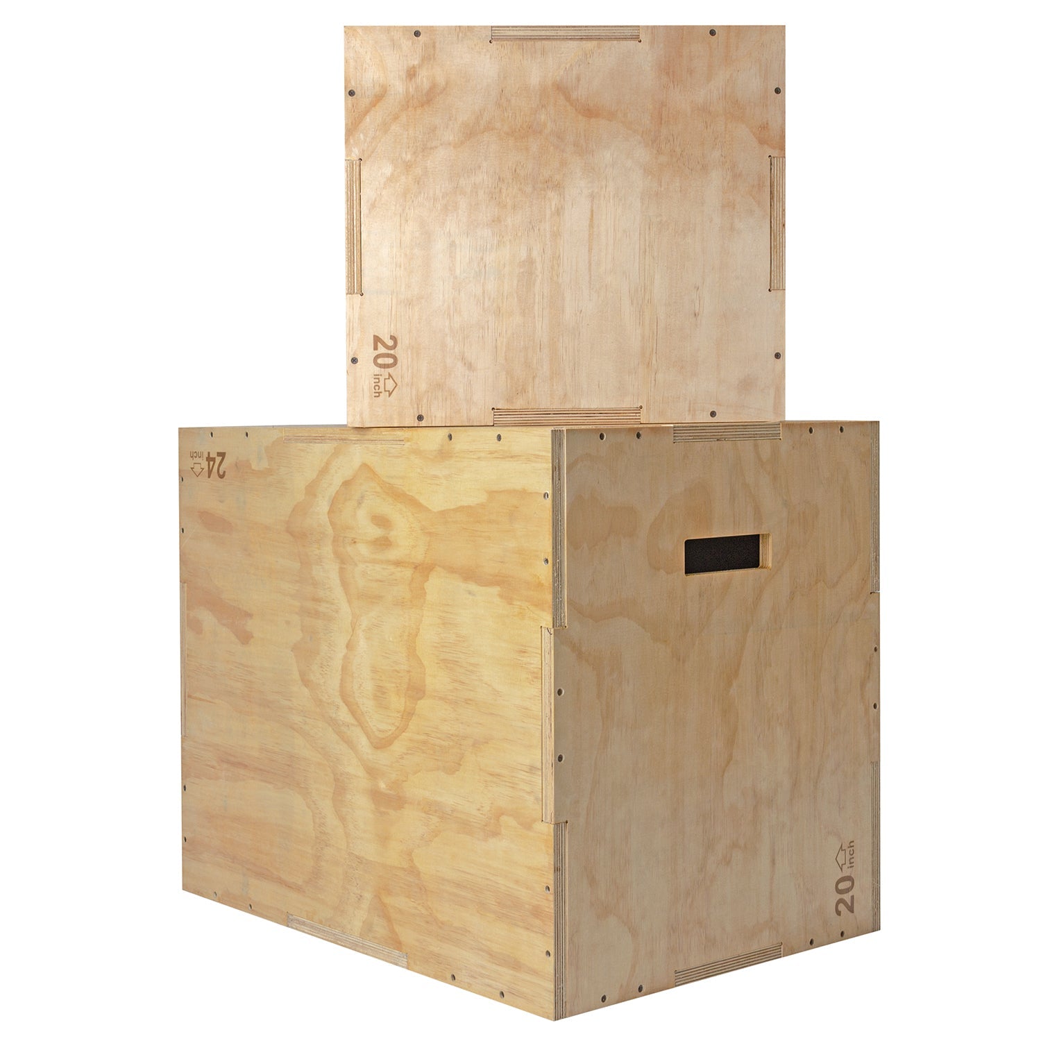 VirtuFit Houten Plyo Box 3-in-1 - Klein - 40 x 45 x 50 cm - Tweedekans