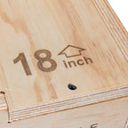 VirtuFit Houten Plyo Box 3-in-1 - Klein - 40 x 45 x 50 cm - Tweedekans