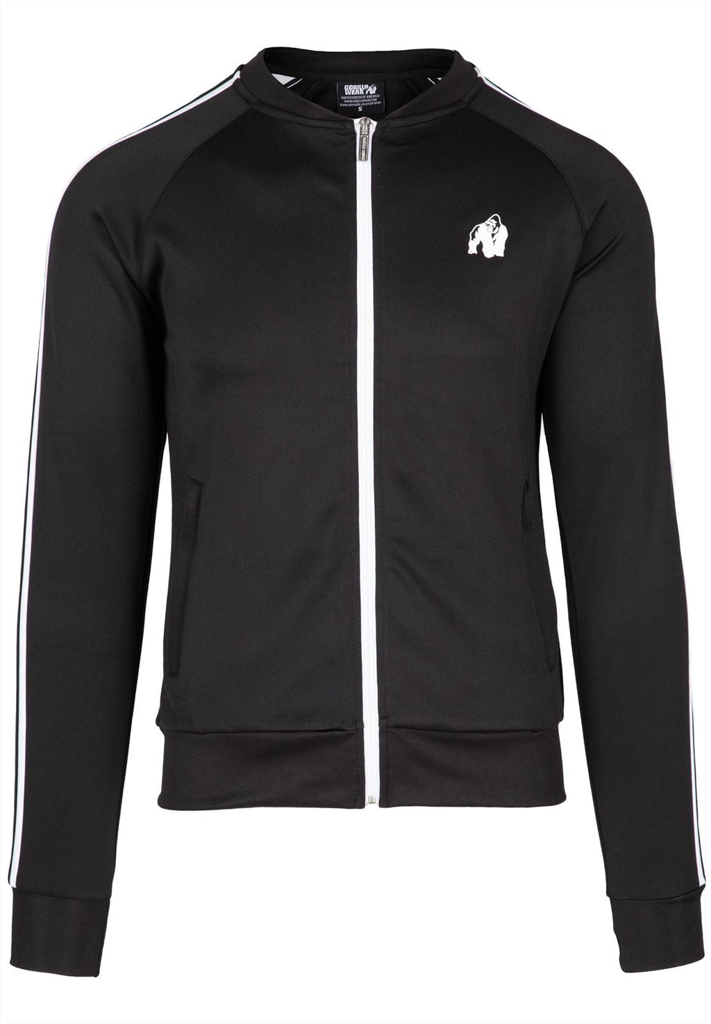 Gorilla Wear Riverside Trainingsjack - Sport Vest - Zwart