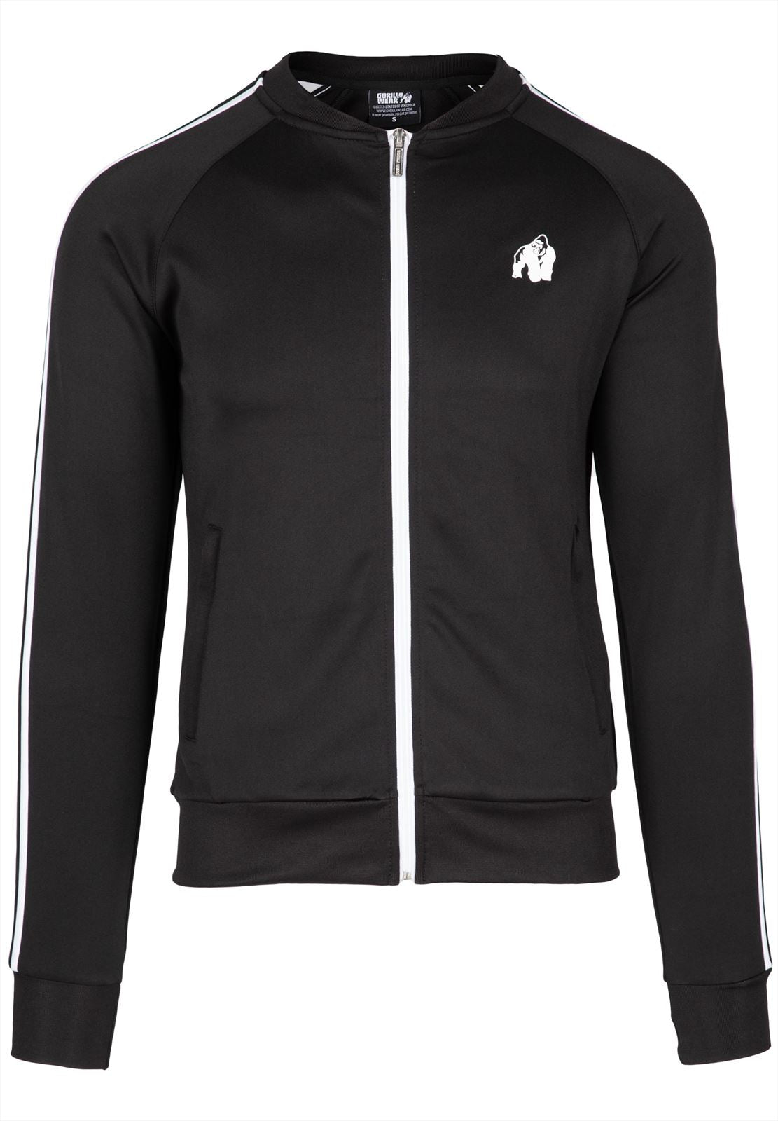 Gorilla Wear Riverside Trainingsjack - Sport Vest - Zwart