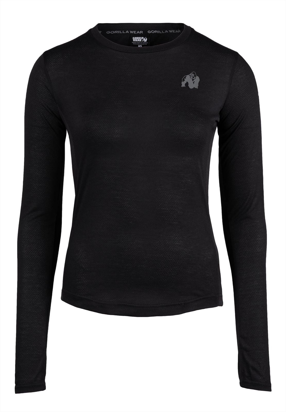 Gorilla Wear Raleigh Long Sleeve Shirt - Zwart