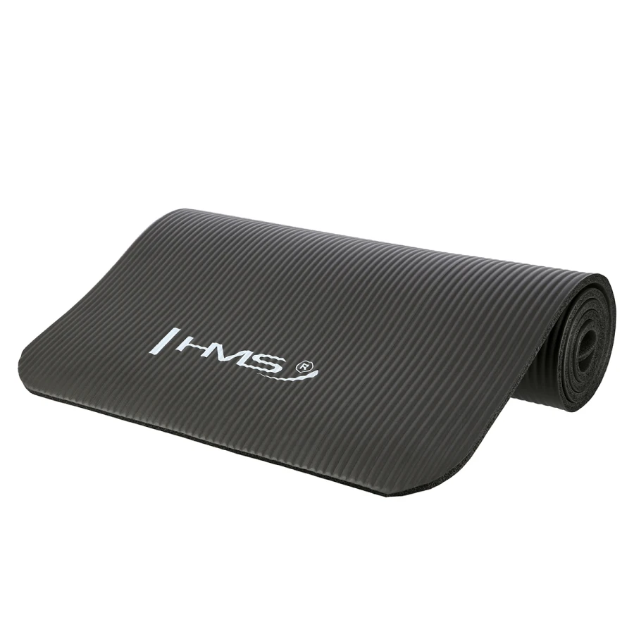 HMS Yoga Mat - Zwart - 12 mm