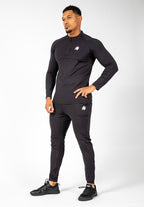 Gorilla Wear Hamilton Hybrid Long Sleeve - Zwart