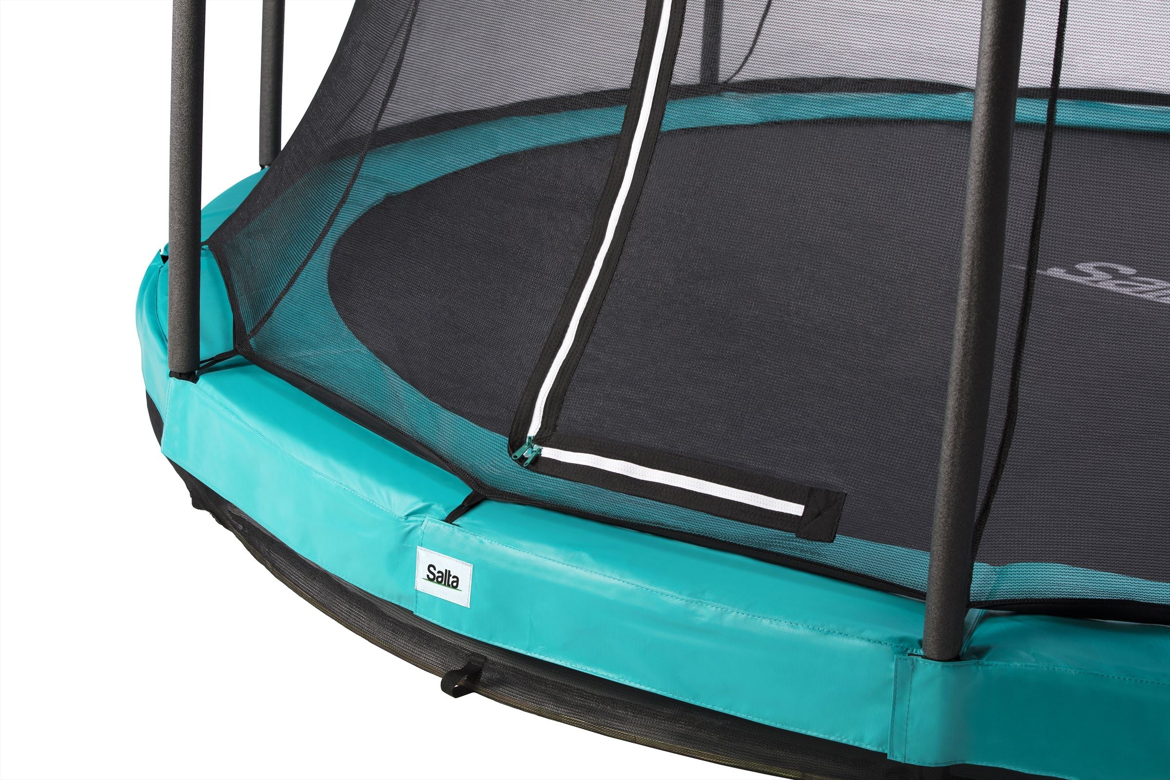 Salta Comfort Edition Ground Trampoline met Veiligheidsnet - 213 cm - Groen