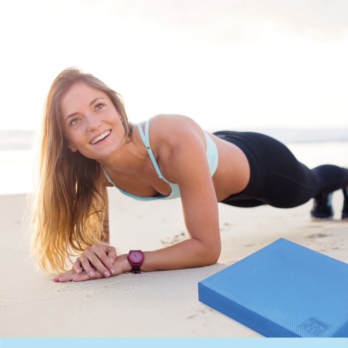 Orange Gym Balance Pad - Paars