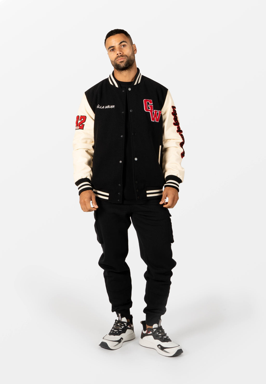 Gorilla Wear Saint Louis Varsity Jacket - Noir