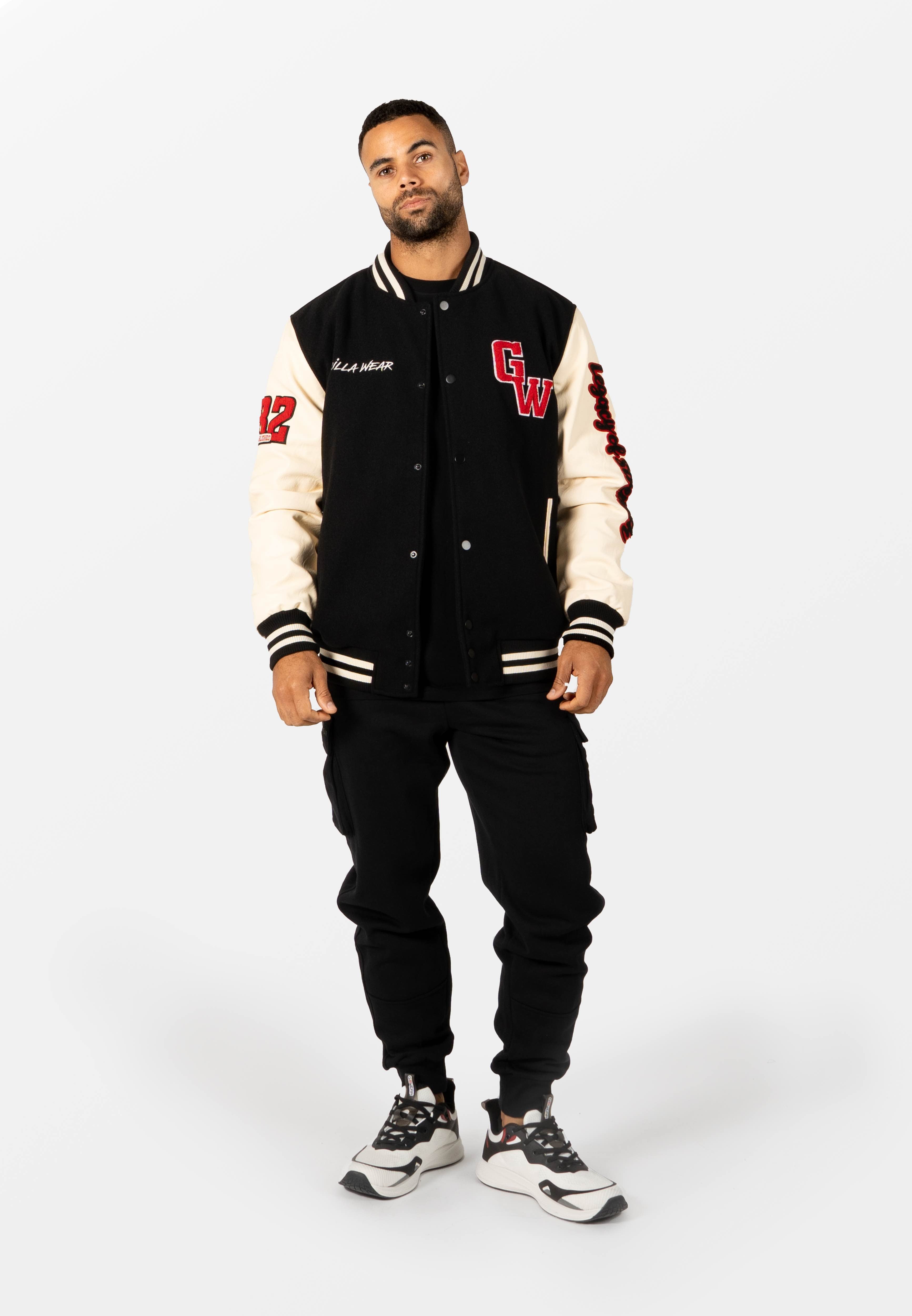 Gorilla Wear Saint Louis Varsity Jacket - Noir