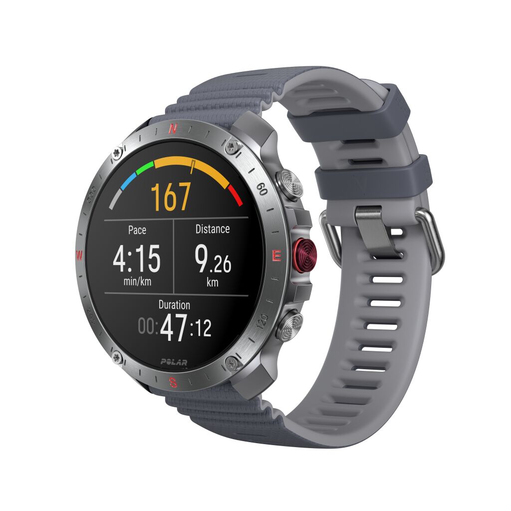 Polar Grit X2 Pro Premium Outdoor Smartwatch - Gris - S/L
