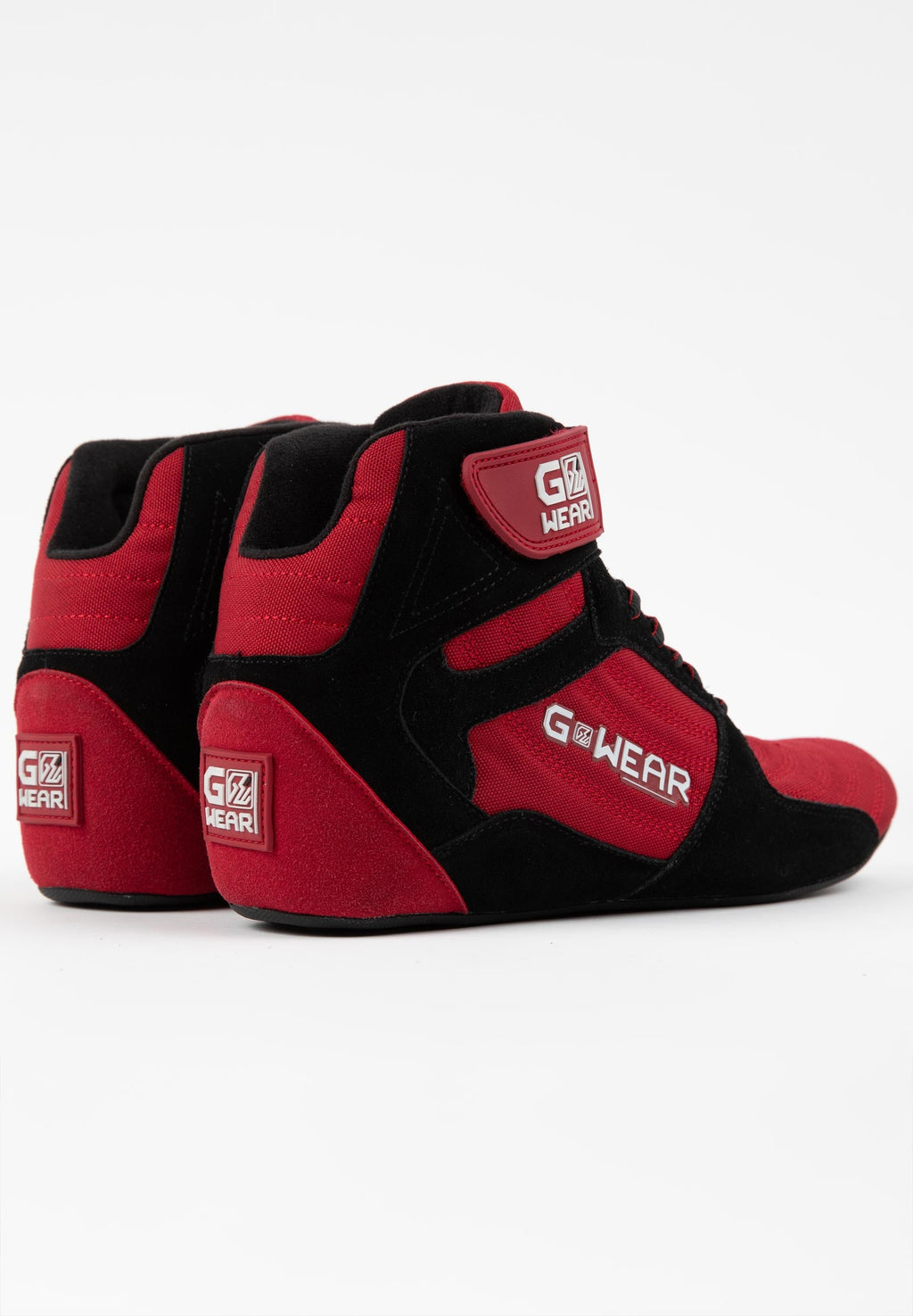 Gorilla Wear Gwear Pro High Tops Chaussures de sport - Rouge/Noir