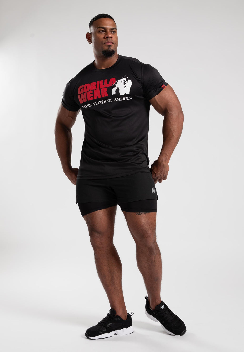 Gorilla Wear Classic Training T-shirt - Noir