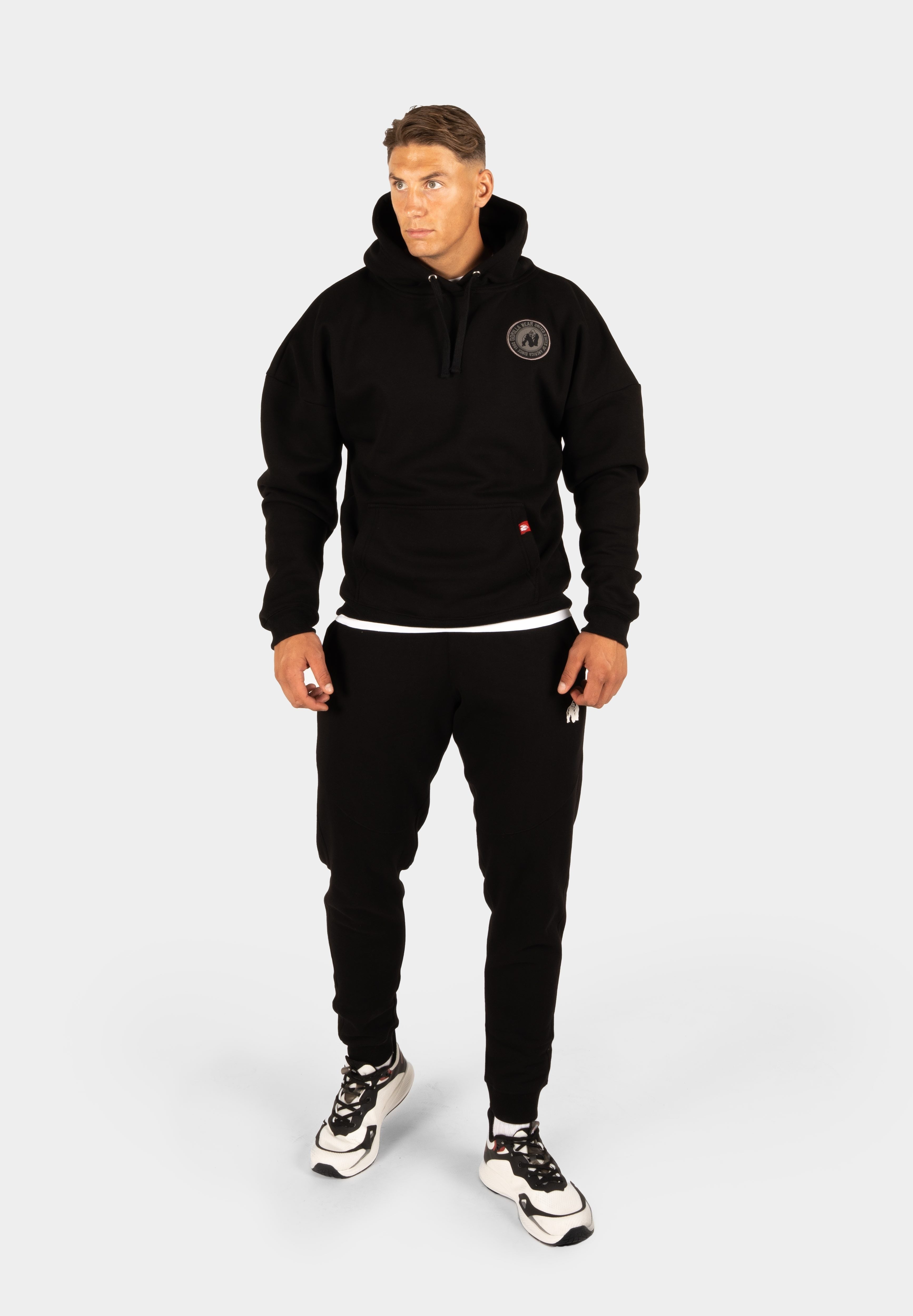 Gorilla Wear Jordan Oversized Hoodie - Noir