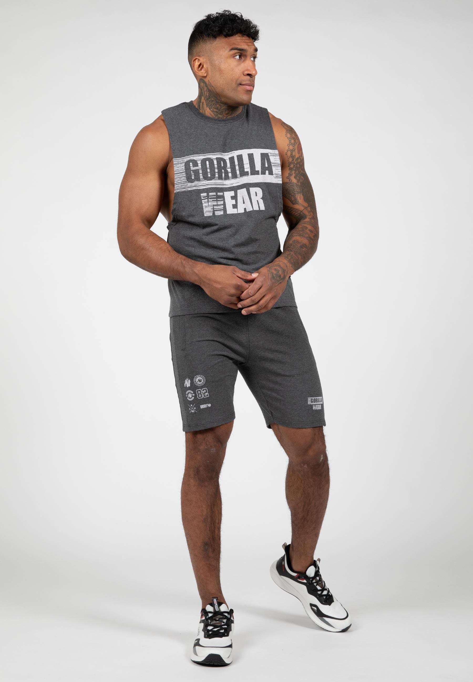 Gorilla Wear Lopez Shorts - Donkergrijs