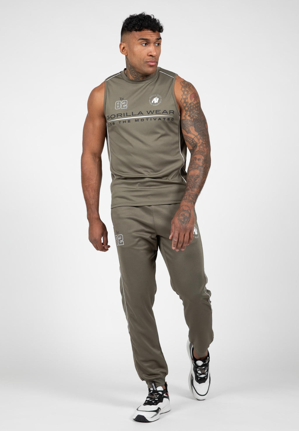 Gorilla Wear Broxton Track Pants - Legergroen