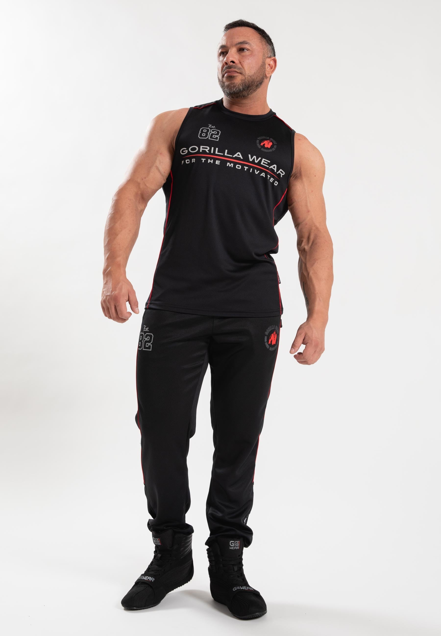 Gorilla Wear Broxton Track Pants - Zwart