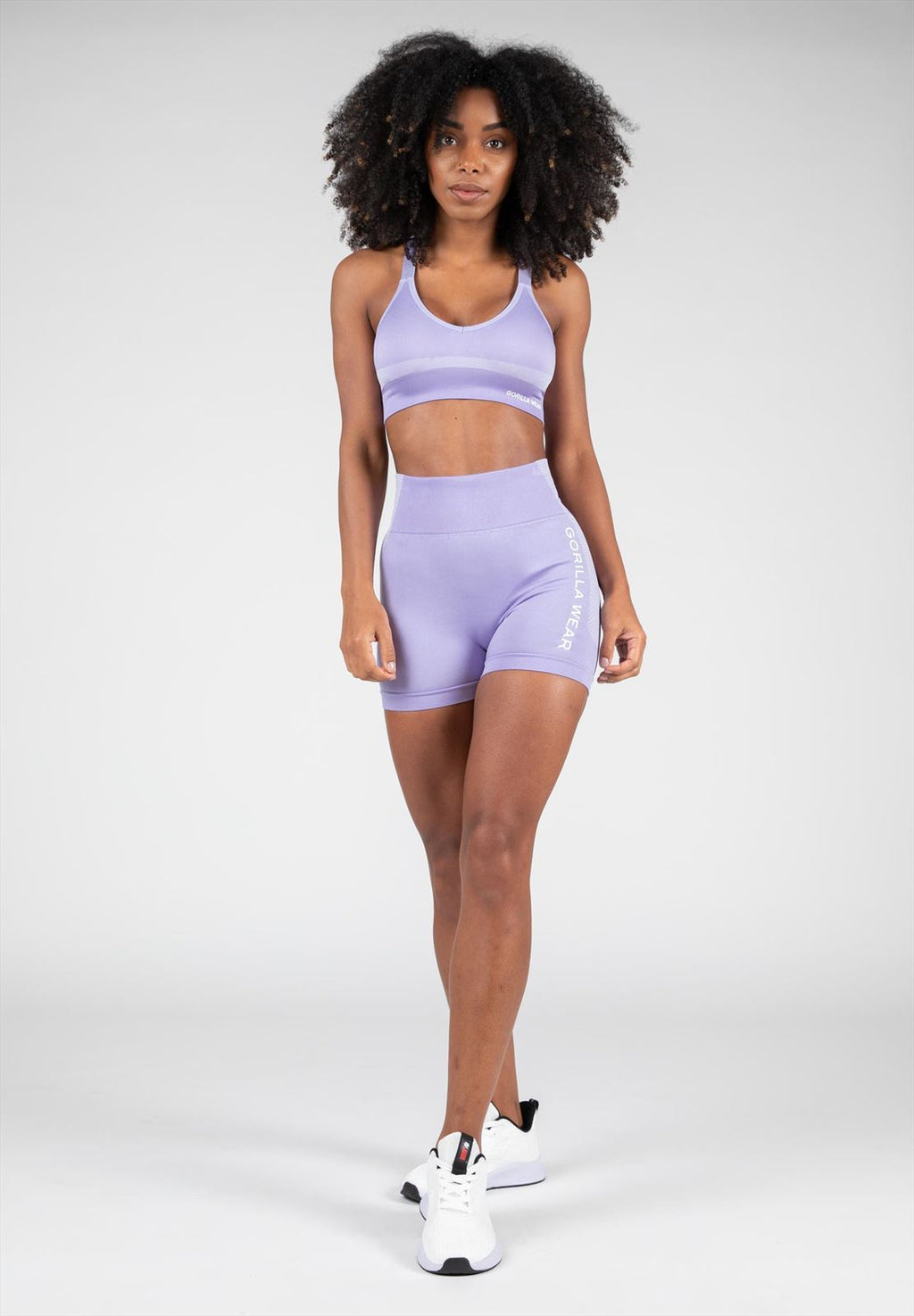 Gorilla Wear Selah Seamless Sportbeha - Lila
