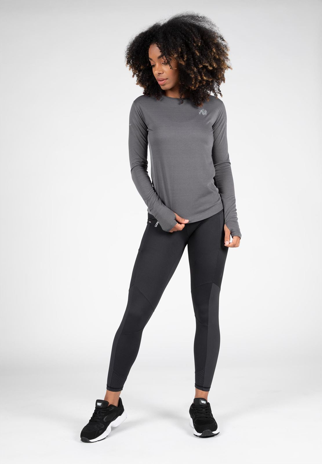 Gorilla Wear Raleigh Long Sleeve - Gris