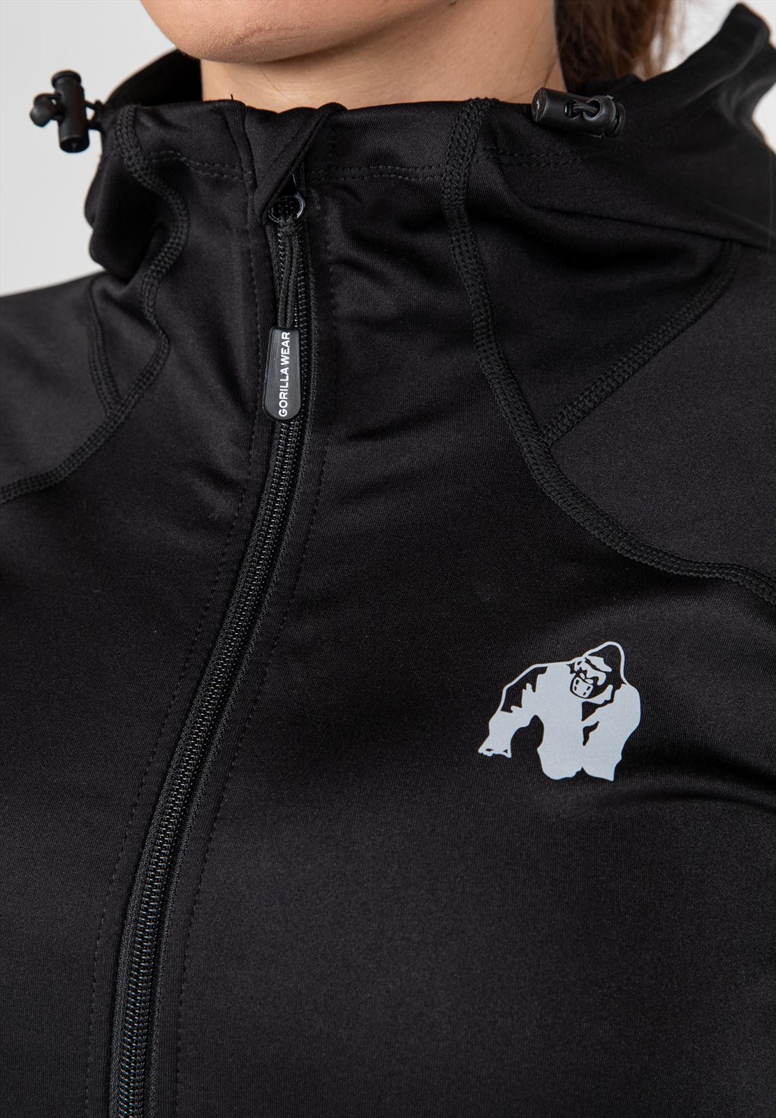 Gorilla Wear Halsey Track Jacket - Noir
