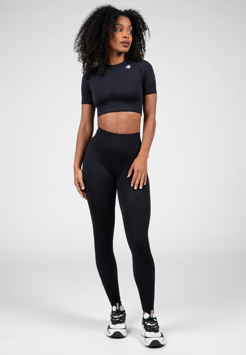 Gorilla Wear Whitney Seamless Leggings - Zwart