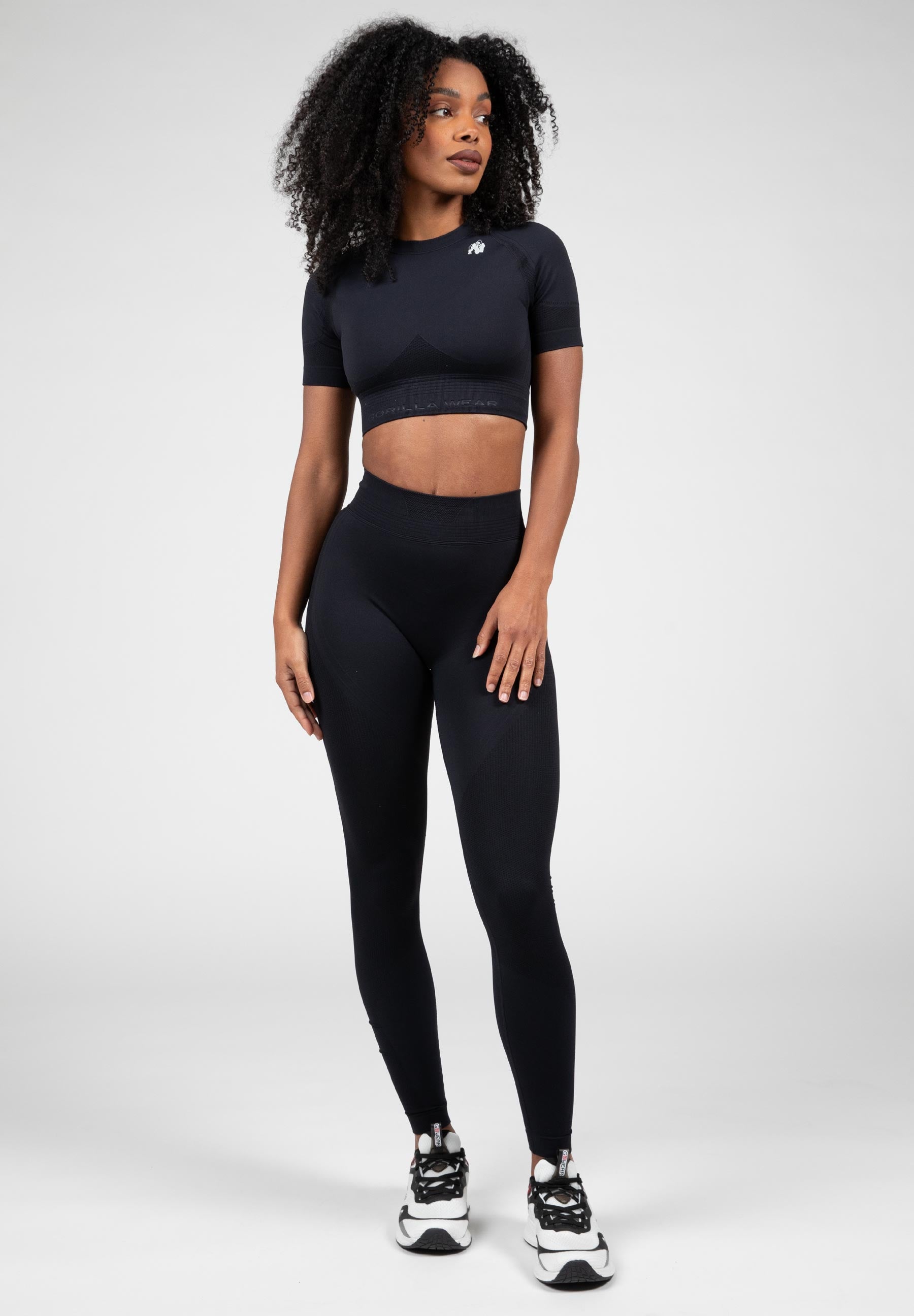 Gorilla Wear Whitney Seamless Leggings - Zwart