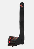 Gorilla Wear Dallas Gants avec Wrist Wrap 2.0 - Noir/Rouge