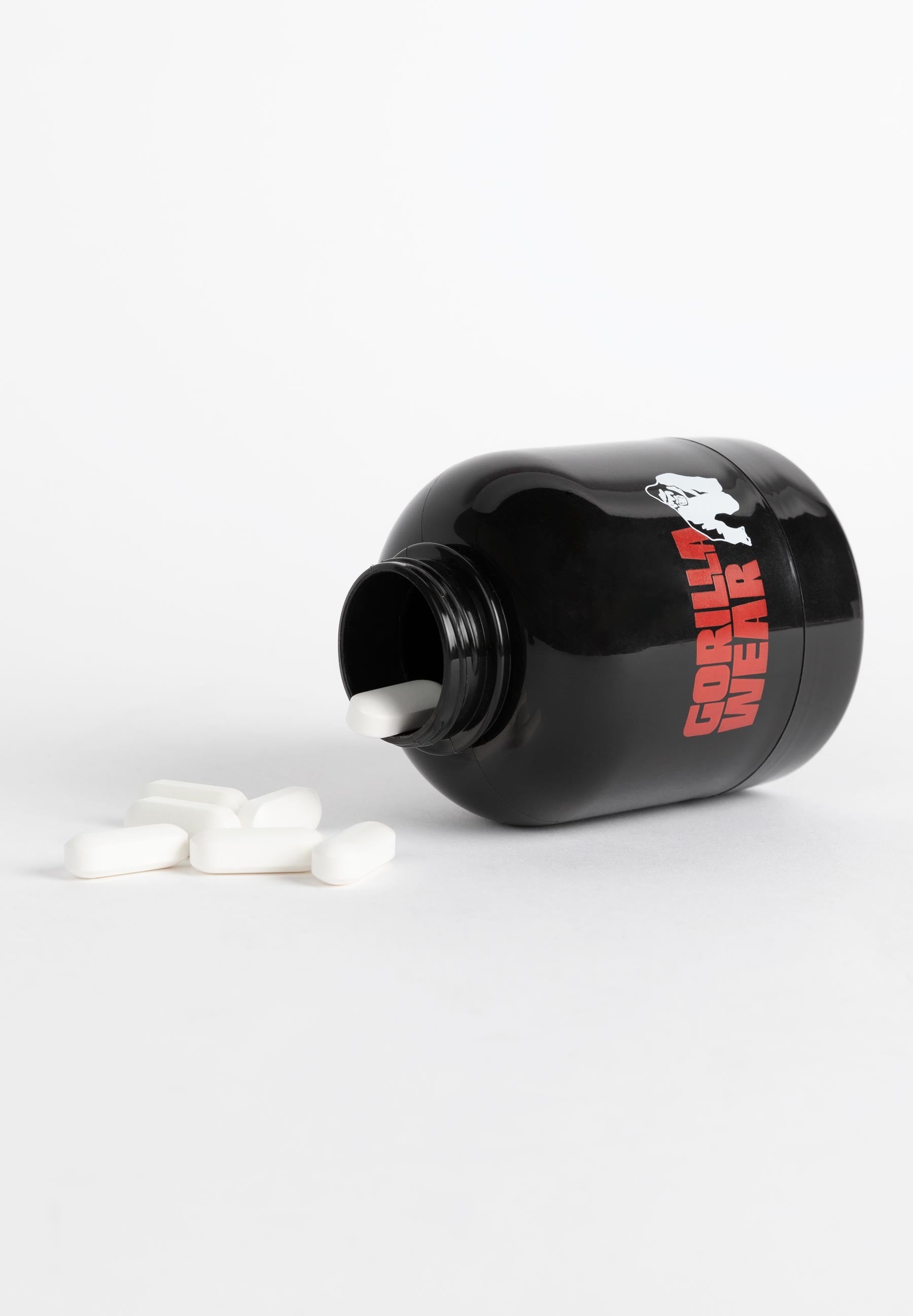 Gorilla Wear Porte-Clés pour les Suppléments - 60 gr - Noir