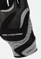 Gorilla Wear Dames Fitness Handschoenen  2.0 - Zwart/Grijs