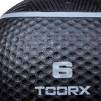 Toorx Fitness Medicine Ball - Zwart/Blauw - 3 kg