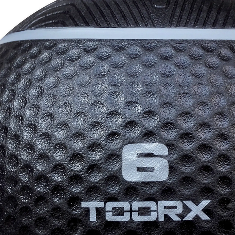 Toorx Fitness Medicine Ball - Noir/Orange - 4 kg
