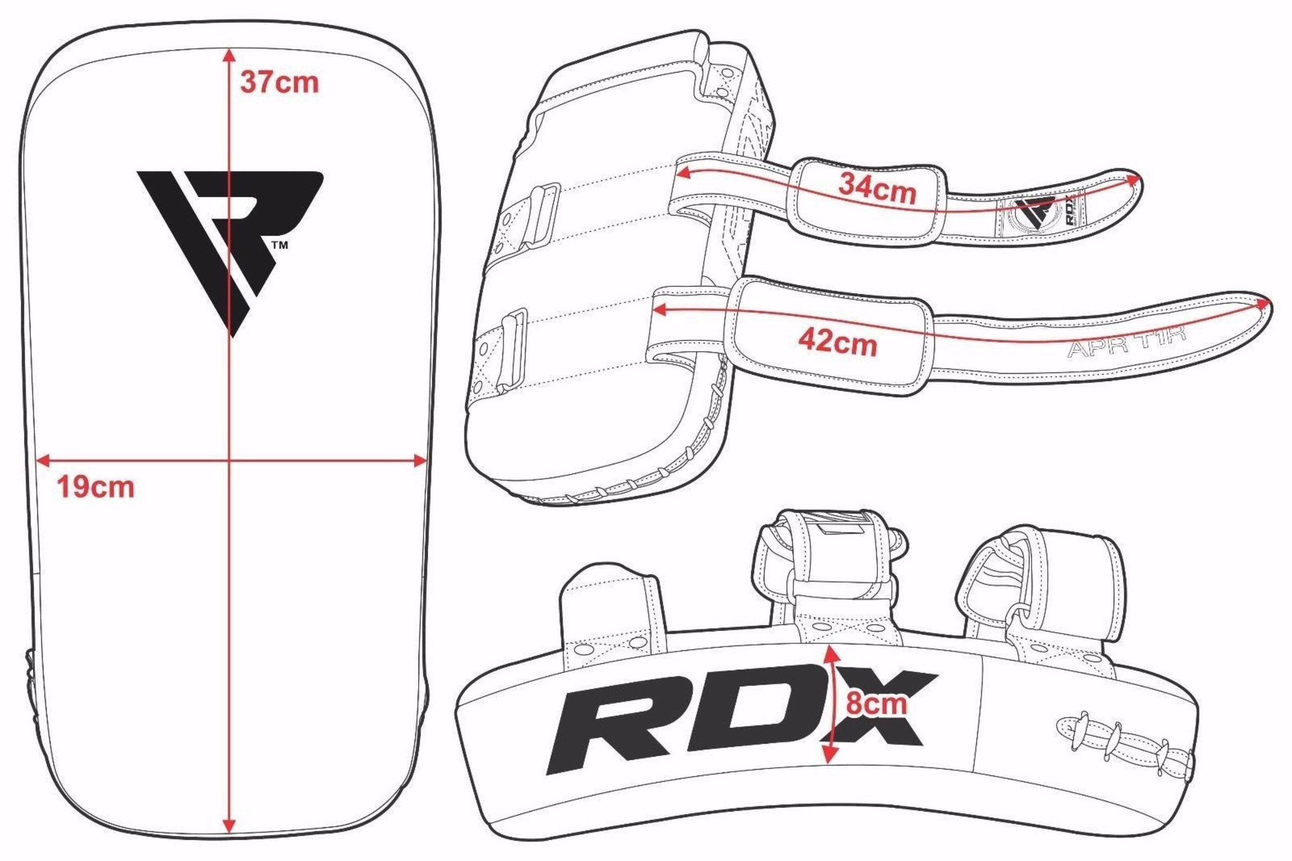 RDX Sports Stootkussen - Thai Kick Pad - Blauw