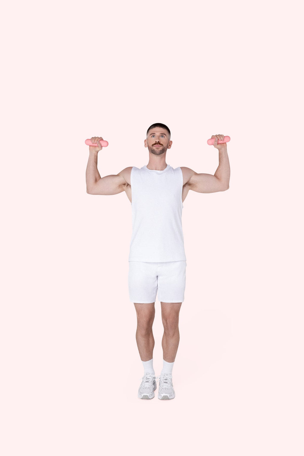 Bala Bars Dumbbells - 2 x 1 kg - Blush/Roze