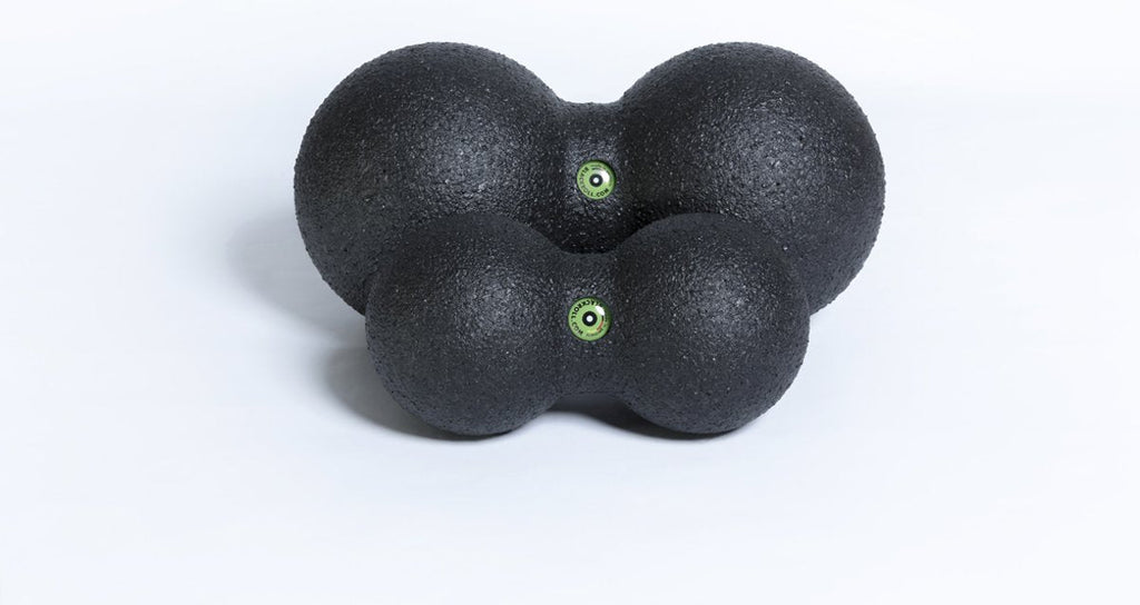 Blackroll Duoball - 12 cm - Zwart