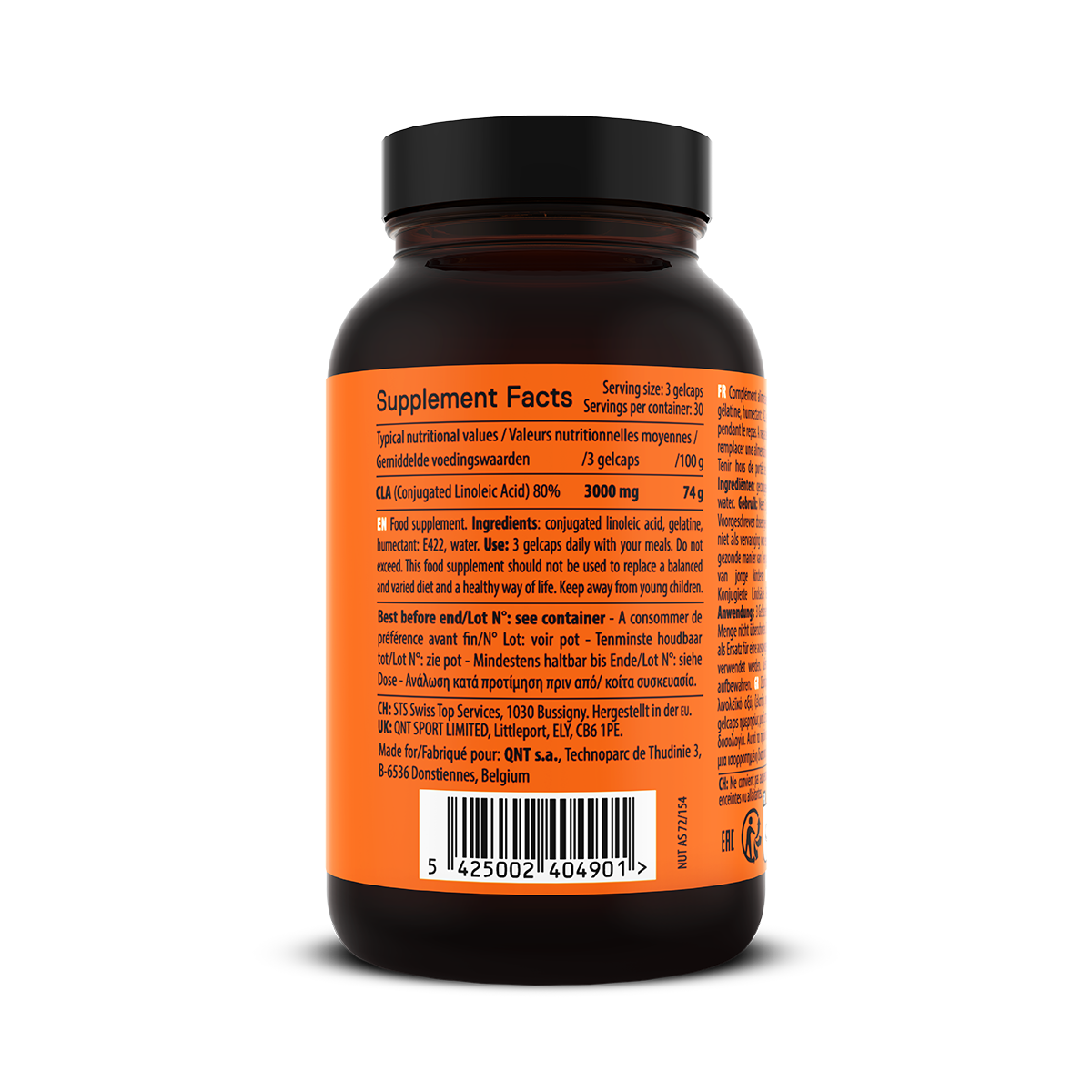 QNT CLA 1000 mg - 90 Gélules