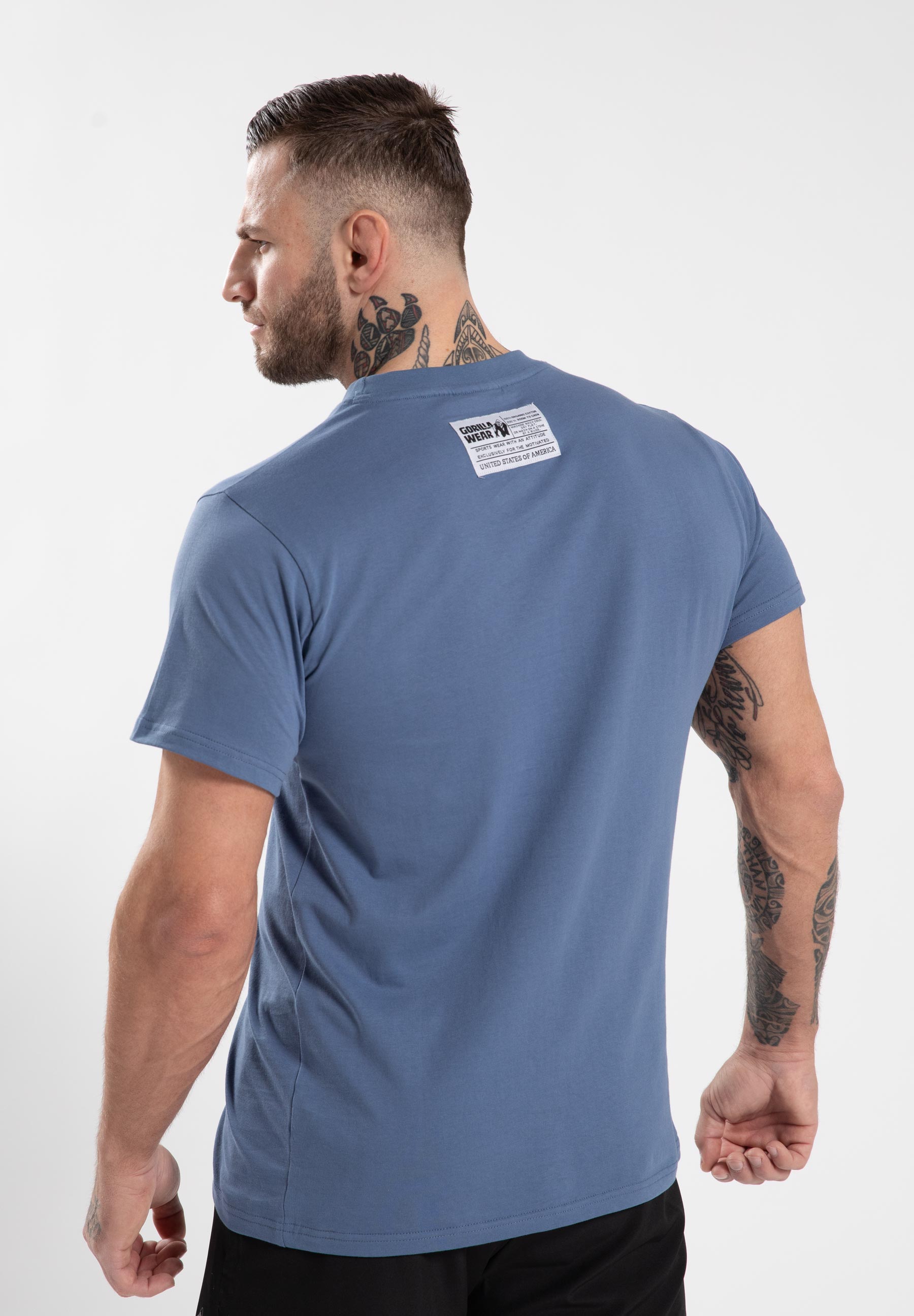 Gorilla Wear Classic T-shirt - Coronet Bleu