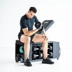 Lifemaxx Ronde PU Dumbbell Set - 2 x 8 kg