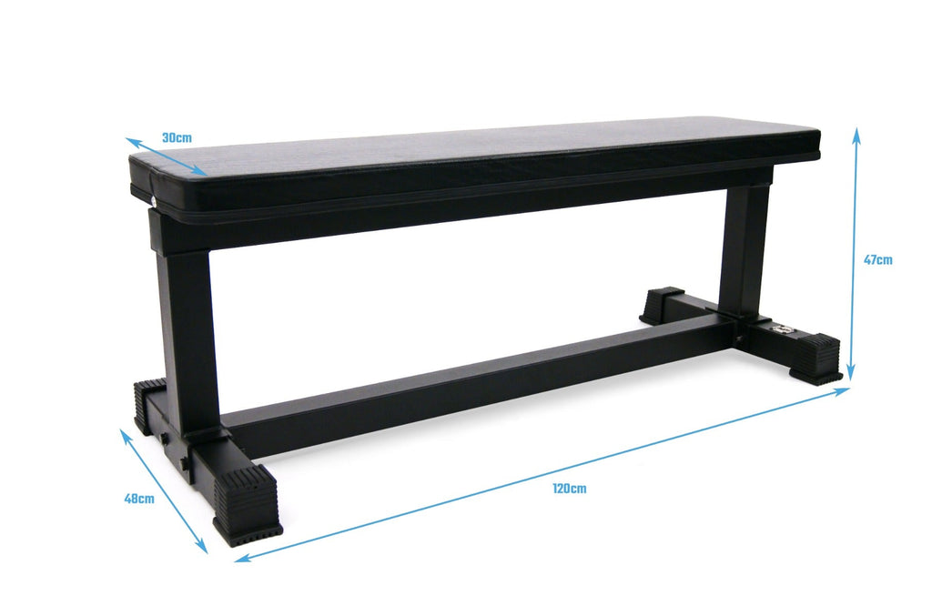 Muscle Power Flat Bench Heavy - Banc de Musculation Plat