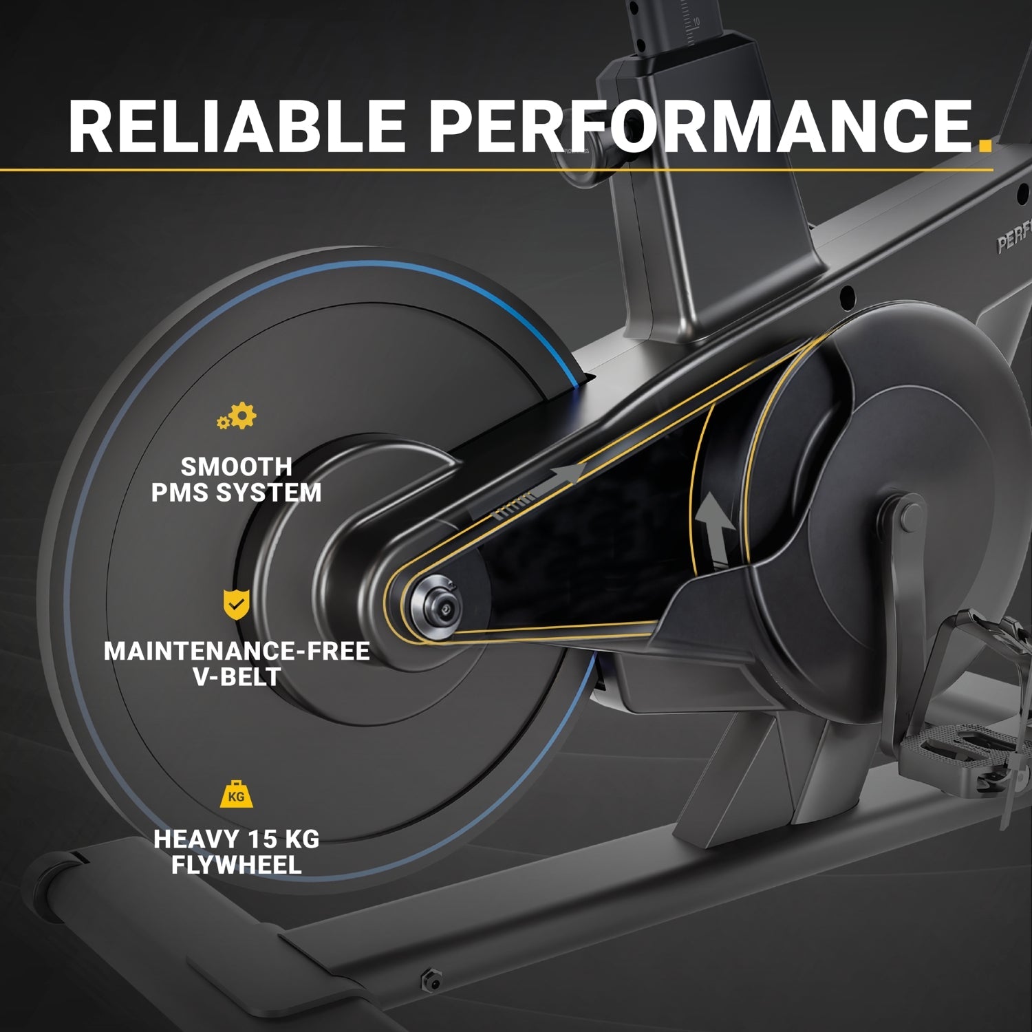 Vélo de biking Flow Fitness Perform S2i